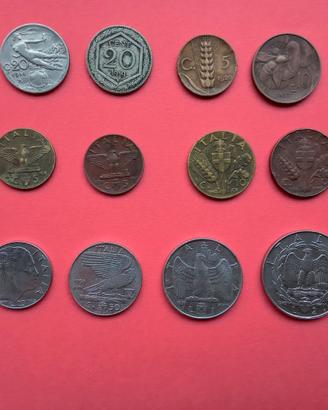 Monete Regno d'Italia (V.E. III) anni '10-1943