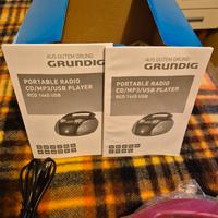 Radio stereo CD usb portatile