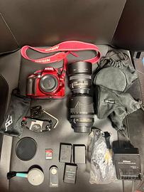 NIKON D3200 + ATTREZZATURA