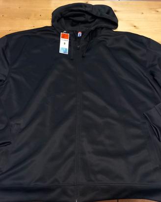 Felpa Uomo CLIQUE taglia "Forte" 4XL col. Blu Navy