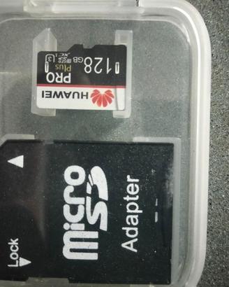 Micro SD HUAWEI PRO PLUS 128gb Nuova