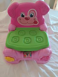 poltroncina Clementoni con costruzioni