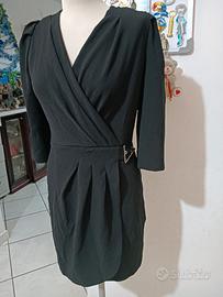 Abito elegante midi con maniche 3/4 tg.36