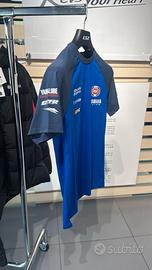 t-shirt Paddock Blue da uomo SPONSOR BORDO PISTA Y