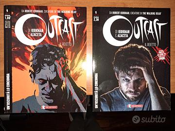 OUTCAST IL REIETTO lotto fumetti