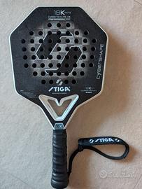 racchetta Padel STIGA - 18K CYBERSHAPE