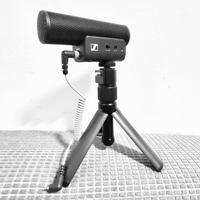MICROFONO SENNHEISER MKE400 e PIXI MANFROTTO
