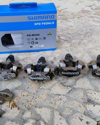 2 COPPIE Pedali SPD SHIMANO