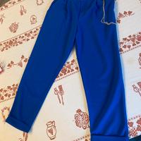 Pantaloni donna blu taglia 3XL Nuovi