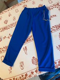 Pantaloni donna blu taglia 3XL Nuovi