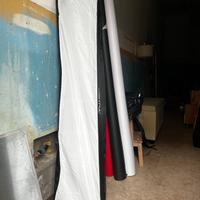 Fondale rosso e bianco