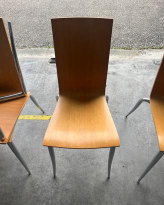4 sedie Philippe Starck modello Olly Tango