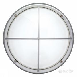 Goccia Illuminazione Docks Alluminio con Griglia