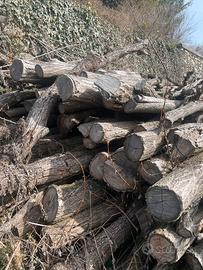 Legna da ardere in stanga