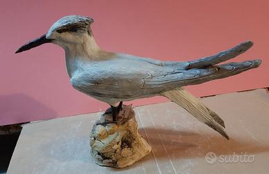 Beccapesci in scultura e dimensioni naturali