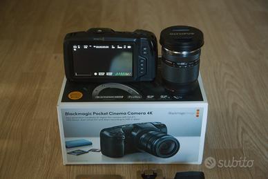 Kit BMPCC 4K + Olympus 12-200mm pari al nuovo