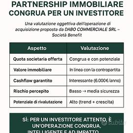 Capannone in partnership Padova