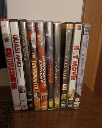 Lotto 10 DVD Film Vari Generi - varie condizioni 