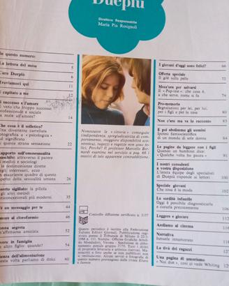 12 riviste."Due-più noi e i nostri figli"Mondadori