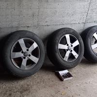 Cerchi Dezent 15" attacco Peugeot-Citroen-Opel