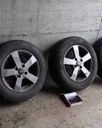 Cerchi Dezent 15" attacco Peugeot-Citroen-Opel