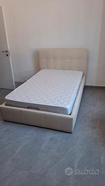 letto cassonato 1 piazza e mezzo con materasso