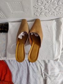 Scarpe con tacchi marroni