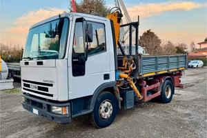 IVECO 100E18K RIBALTABILE + GRU