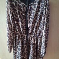 vestito leopardato