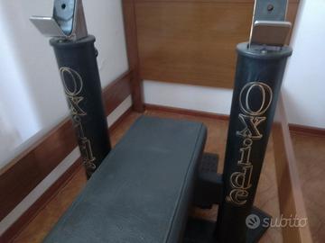 Panca piana appoggi stretti