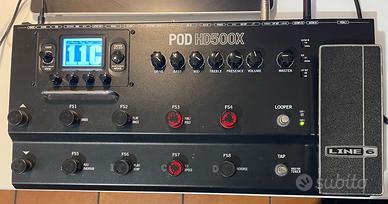Line 6 POD HD500X Multi-Effetto Chitarra