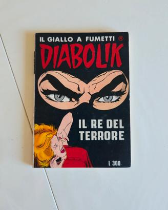 Diabolik r numero 1 prima ristampa anno 78