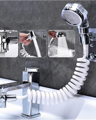 Doccetta universale rubinetto lavello bagno cucina