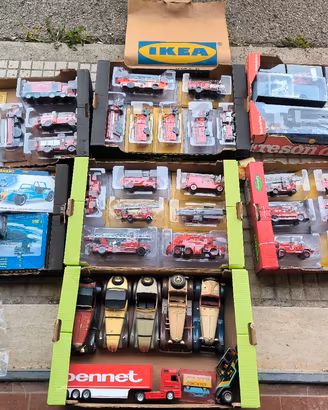 lotto modellini camion auto 