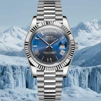 Seiko mod Daydate blue dial