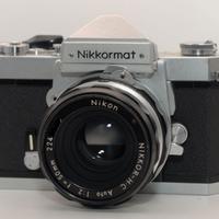 Nikon nikkormat ftn con 3 obiettivi