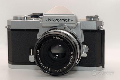 Nikon nikkormat ftn con 3 obiettivi