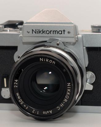 Nikon nikkormat ftn con 3 obiettivi