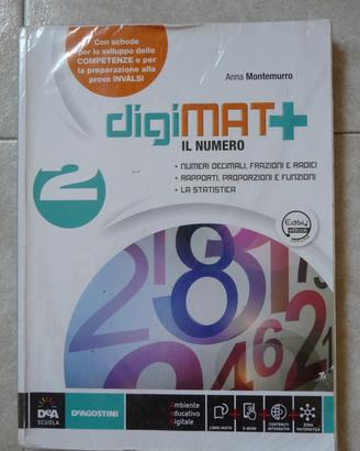 "DIGIMAT 2" ISBN 9788841875841 libro matematic