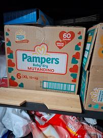 Pampers pannolino mutandino progressi 