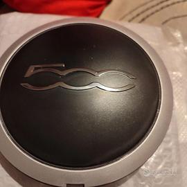 4 Copri mozzo cerchio coppa FIAT 500 2008-->