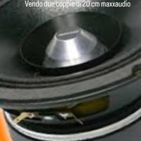  2 coppie di woofer maxxaudio da 20 cm