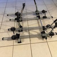 🚗 Barre Nordrive Silenzio + 4 portabici Thule Fre