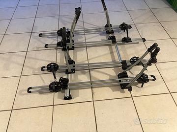 🚗 Barre Nordrive Silenzio + 4 portabici Thule Fre