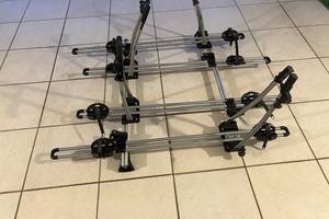 🚗 Barre Nordrive Silenzio + 4 portabici Thule Fre