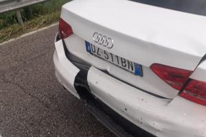 Audi A5 incidentata
