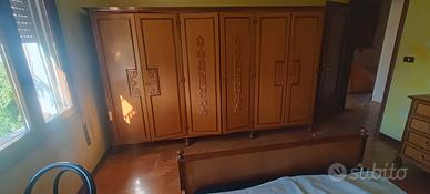 camera matrimoniale in ciliegio