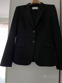 Tailleur donna nero Hugo Boss giacca +2 pantaloni.