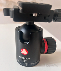 Kingjoy QH20 testa a sfera per treppiede