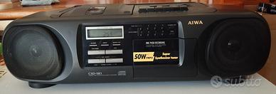 Aiwa CSD-SR1Z Boombox Vintage Anni ’90 – CD, Radio